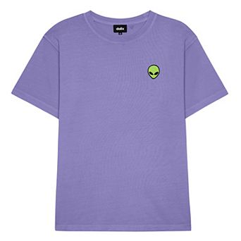 Dalix Mens Alien Midweight Garment Dye Tee