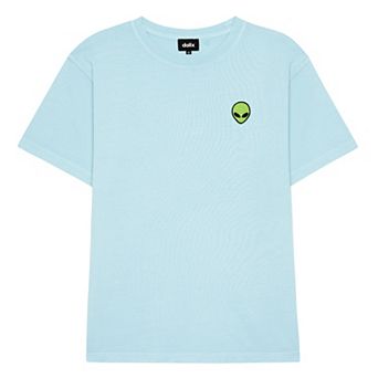 Dalix Mens Alien Midweight Garment Dye Tee