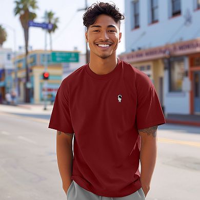 Dalix Mens Astronaut Soft Heavyweight Tee