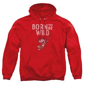 Big & Tall Wild Born To Be Wild Graphic Pullover Hoodie