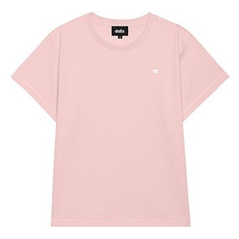 Dalix Womens Lil Heart Lightweight High Waisted Tee