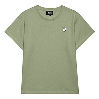 Dalix Womens Heartly Ghost Lightweight High Waisted Tee