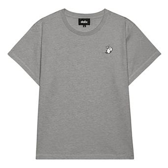 Dalix Womens Heartly Ghost Lightweight High Waisted Tee