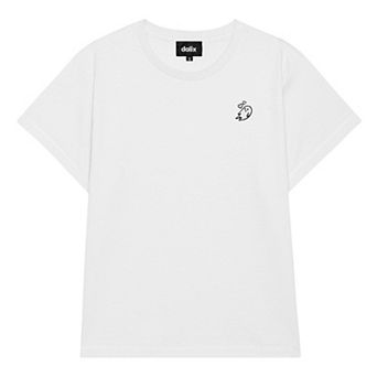 Dalix Womens Heartly Ghost Lightweight High Waisted Tee