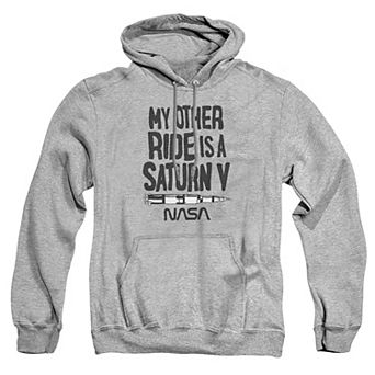 Big & Tall NASA Saturn V Graphic Pullover Hoodie