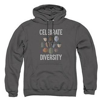 Big & Tall Celebrate Diversity Graphic Pullover Hoodie