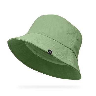 Dalix Solid 100% Cotton Unisez Outdoor Summer Bucket Hat