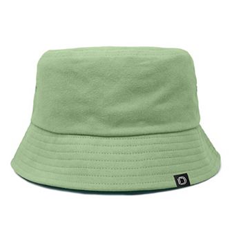 Dalix Solid 100% Cotton Unisez Outdoor Summer Bucket Hat