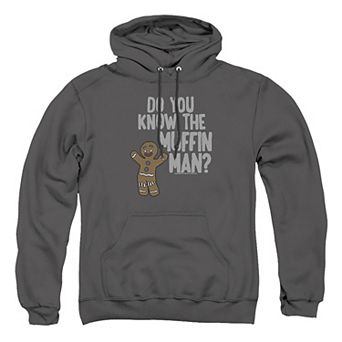 Big & Tall Shrek Muffin Man Graphic Pullover Hoodie