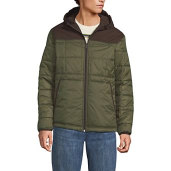 Men's Lands' End Weatherproof Reversible Hooded Jacket