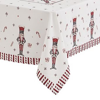 Avanti Nutcracker Candy Tablecloth
