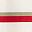 Ivory Red Stripe