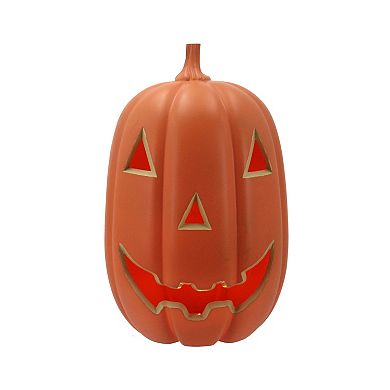 Celebrate Together™ Halloween Tall Orange Plastic Jack-O'-Lantern Floor Decor
