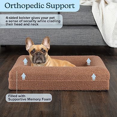 PetMaker Bolster 45-in. Rectangular Pet Bed
