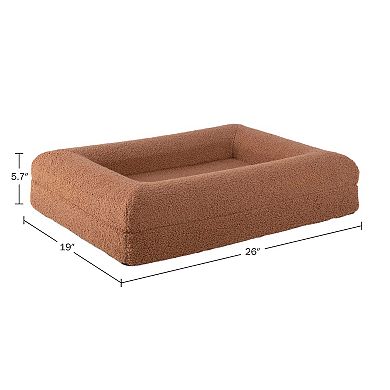 PetMaker Bolster 45-in. Rectangular Pet Bed
