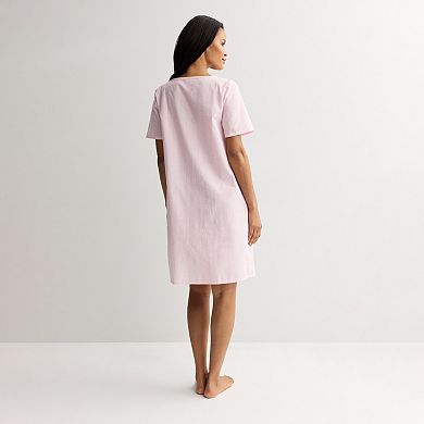Petite Croft & Barrow® Woven Sleep Robe