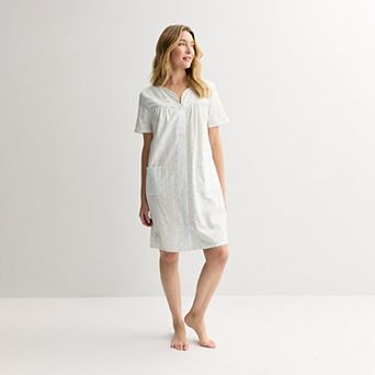 Petite Croft & Barrow® Woven Sleep Robe