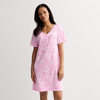 Women's Croft & Barrow® Textured Knit Sleepshirt