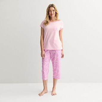 Women's Croft & Barrow® Capri Pajama Set