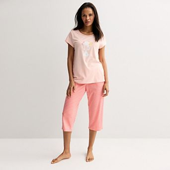 Women's Croft & Barrow® Capri Pajama Set