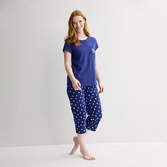 Women's Croft & Barrow® Capri Pajama Set