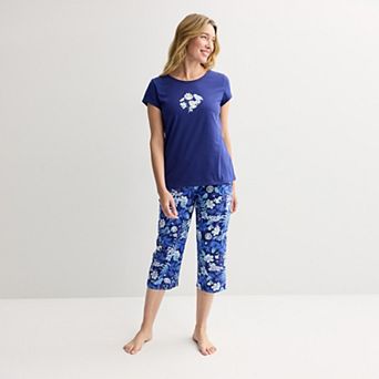 Women's Croft & Barrow® Capri Pajama Set