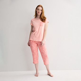 Women's Croft & Barrow® Capri Pajama Set