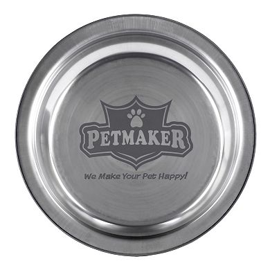PetMaker Stainless Steel Hanging Dog Bowl 2-pc. Set