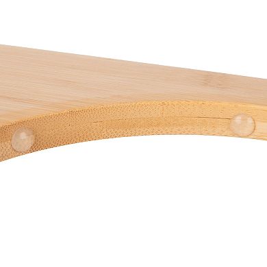 PetMaker Elevated Bamboo Pet Bowls 2-pc. Set