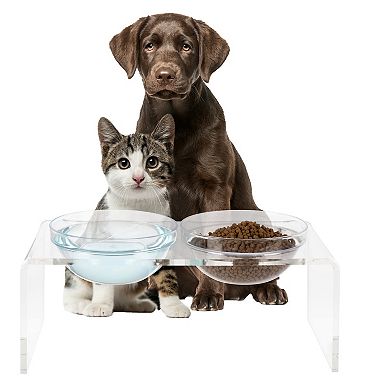 PetMaker Elevated Pet Bowls 5-pc. Set