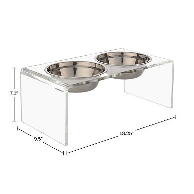 PetMaker Elevated Pet Bowls 5-pc. Set