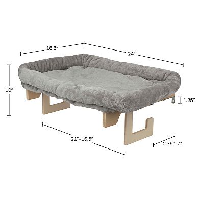 PetMaker Cat Window Perch with Bolster