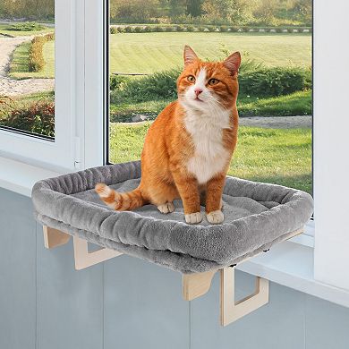 PetMaker Cat Window Perch with Bolster