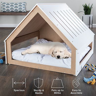 PetMaker Indoor Dog House with Removable Cushion