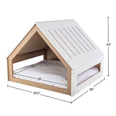 PetMaker Indoor Dog House with Removable Cushion