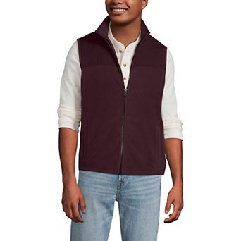 Men's Lands' End Anyweather RainDefense Fleece Vest