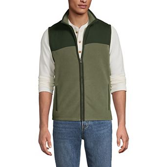 Men's Lands' End Anyweather RainDefense Fleece Vest