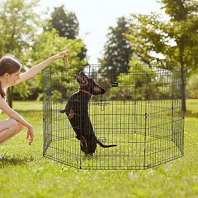 PetMaker Pet Adobe Dog Playpen