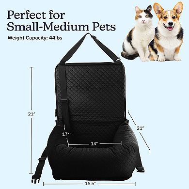 PetMaker Cushioned Dog Car Seat