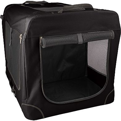 PetMaker Collapsible Dog Crate with Divider Panels
