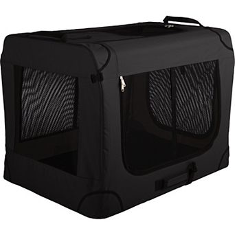 PetMaker Collapsible Dog Crate with Divider Panels