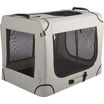 PetMaker Collapsible Dog Crate with Divider Panels