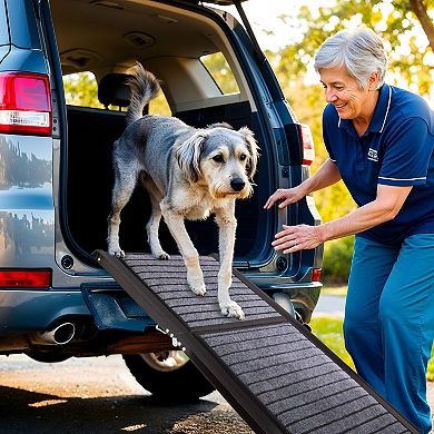 PetMaker 72-Inch Folding Dog Ramp