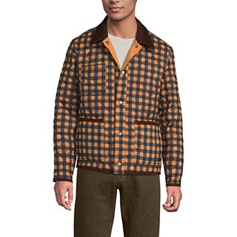 Men's Lands' End Insulated Reversible Barn Jacket
