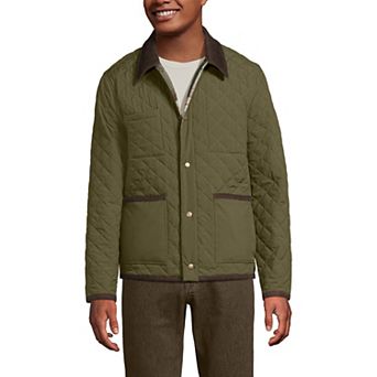 Men's Lands' End Insulated Reversible Barn Jacket