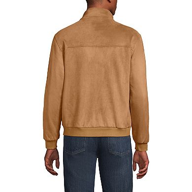 Men's Lands' End Faux Suede Jacket