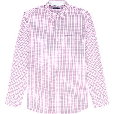 Big & Tall IZOD Performance Long Sleeve Button Down Shirt