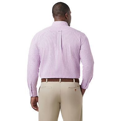 Big & Tall IZOD Performance Long Sleeve Button Down Shirt