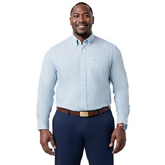 Big & Tall IZOD Performance Long Sleeve Button Down Shirt