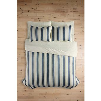 The Big One® Clark Stripe Plush Reversible Comforter Set with Sheets